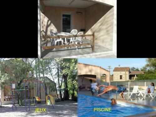 Villa Les Vignes Lablachère Esterno foto